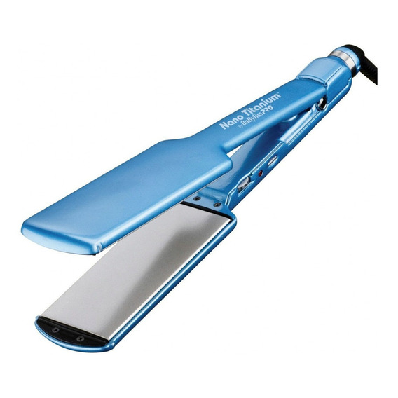 Plancha de cabello BaBylissPRO Nano Titanium 3074 BABNT3074T azul 110V/220V