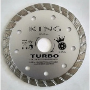 Disco Corte Diamantado Turbo 110x20mm King