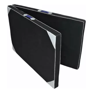 Colchoneta Deportiva Tela Lona Oxford 150x50x5cm /ejercicio Color Negro