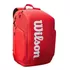 Mochila Wilson Super Tour Backpack - Vermelha Tênis Padel Cor Vermelho Desenho do tecido Liso