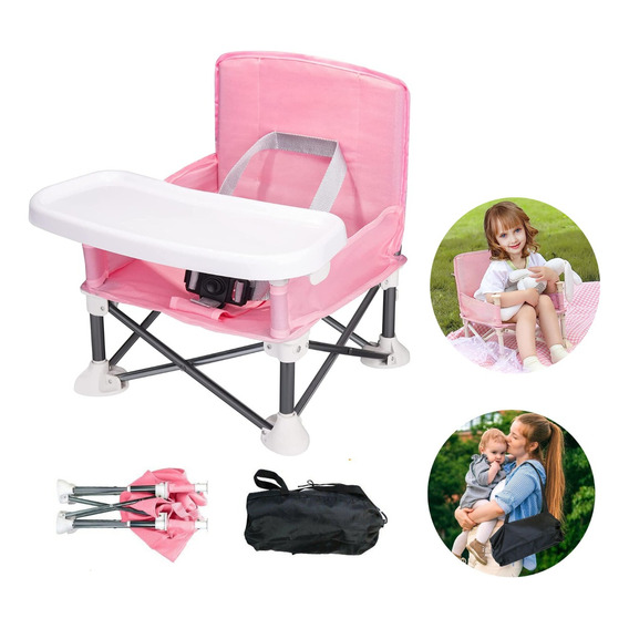 Silla Para Bebe Comer Plegable Periquera , Exterior Y Hogar