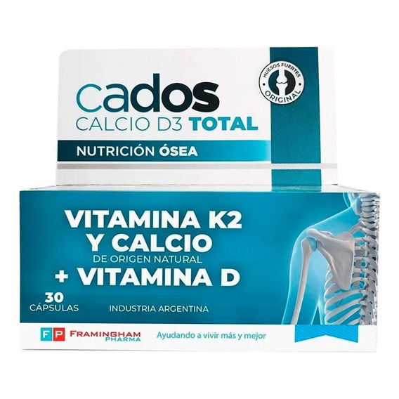 Cados Total Cápsulas X 30 Nutrición Ósea