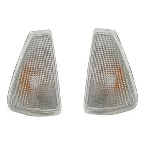 Juego De Faros Delantero Renault 18 1990 / 1994 Cristal