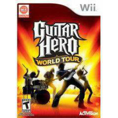 Jogo Eletrônico Activision Guitar Hero World Tour Wii