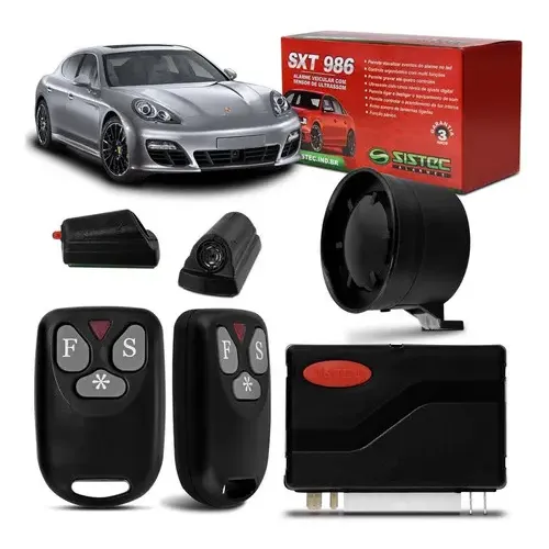 Alarme Automotivo Sistec Universal Com 2 Controles