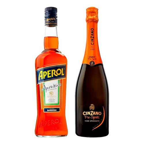Aperitivo Aperol + Champagne Cinzano Pro Spritz 750ml