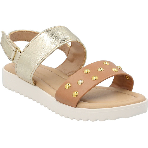 Sandalia Hush Puppies Lanai Gold Para Niña