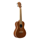 Ukelele Tenor Bamboo Sapele Con Funda Acolchada Color Marrón