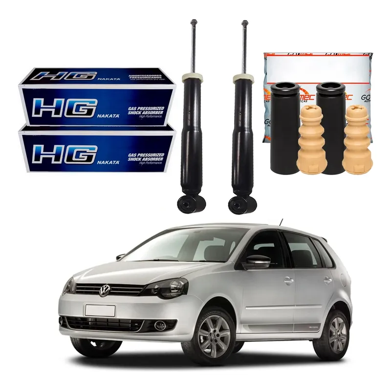 Kit Amortecedor Traseiro Polo 1.6 2.0 2012 A 2015