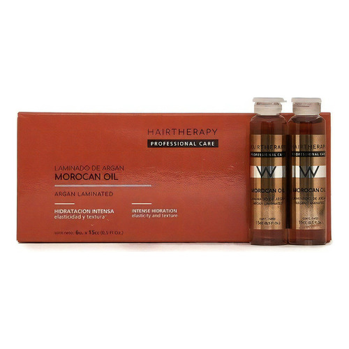 Hair Therapy - Morocan Oil Ampollas 15ml X 6 Unidades