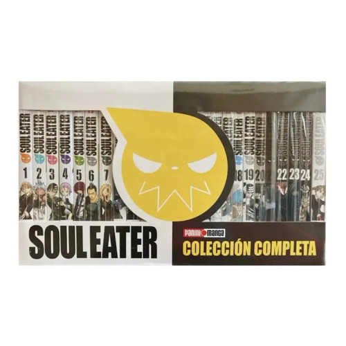 Soul Eater: Soul Eater, De Atsushi Okubo. Serie Soul Eater, Vol. 1 - 25. Editorial Panini, Tapa Blanda En Español, 2023