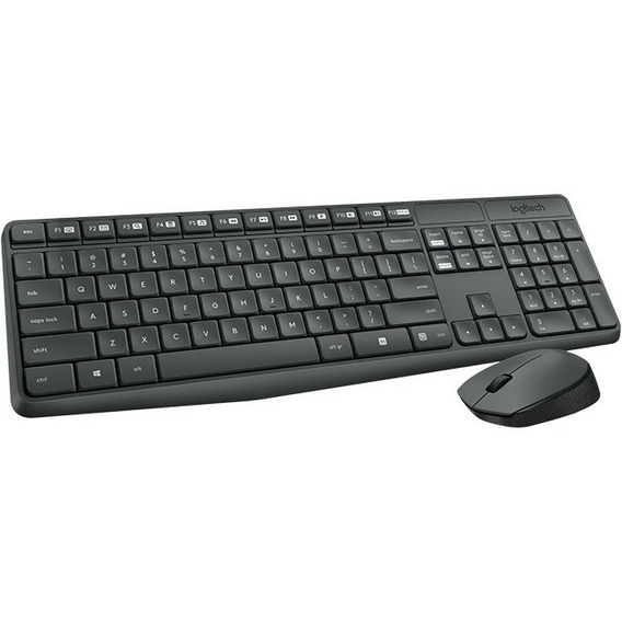 Kit Teclado Y Mouse Logitech Mk235 Wireless Usb Inalambrico