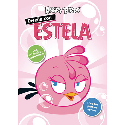 Angry Birds: Disena Con Stella, de Varios autores. Serie Angry Birds: Cuaderno De Notas Y Garabatos Editorial Silver Dolphin (en español), tapa blanda en español, 2014