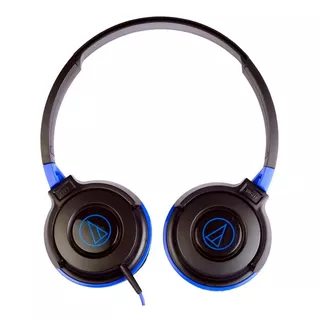 Audio Technica Ath-s100 Auricular De Vincha Plegable Colores Color Azul