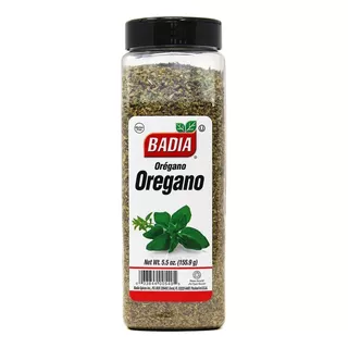 Oregano Entero Enfrascado Badia 100% Natural 156 Gramos