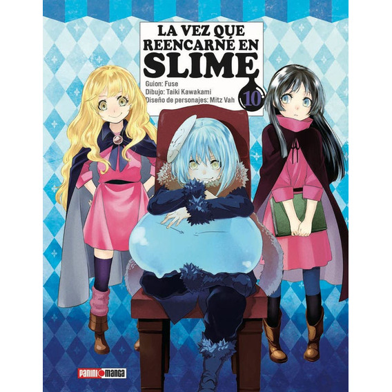 La Vez Que Reencarné En Slime Vol. 10, De Fuse, Taiki Kawakami. Serie La Vez Que Reencarné En Slime, Vol. 10. Editorial Panini Manga, Tapa Blanda En Español
