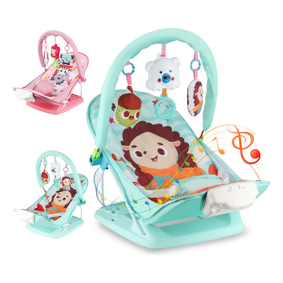 Bouncer Silla Vibradora Mecedora De Bebe Musical Con Juegos