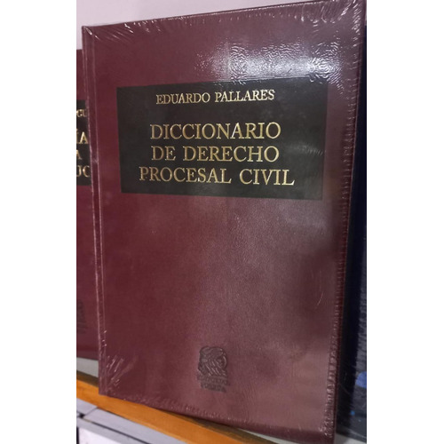 Diccionario De Derecho Procesal Civil Pallares ¡