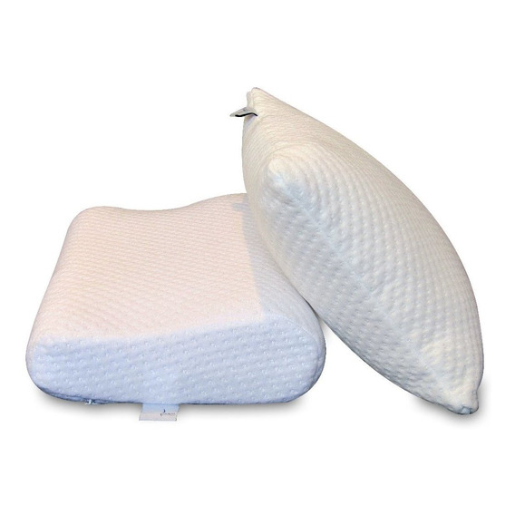 Two Pack Almohadas Mixtas Memory Foam Curva / Makura