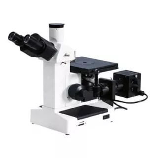 Microscopio Trinocular Invertido metalográfico 1000x