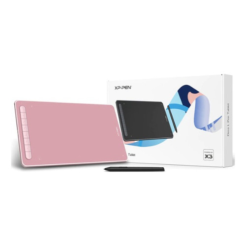 Mesa digitalizadora BT/USB-C para tableta XP-Pen Deco Lw Pen rosa