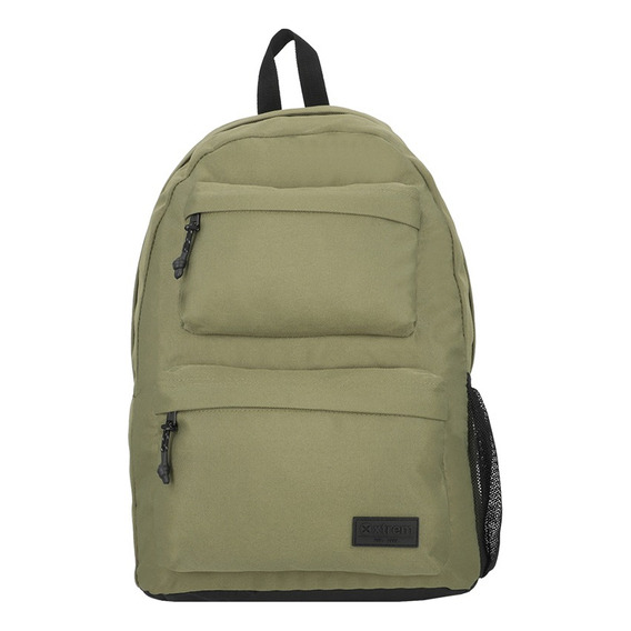 Mochila Xtrem Arizona 4xt Olive Green Color Verde Diseño de la tela Lisa