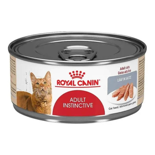 Alimento Royal Canin Feline Health Nutrition Instinctive para gato adulto sabor mix en lata de 85g