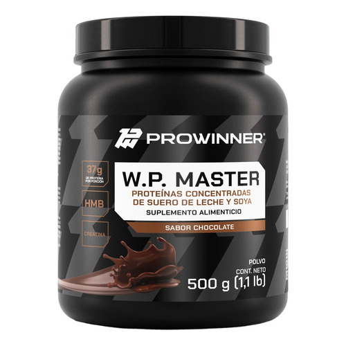Suplemento Wp Master (500 Gr)  Prowinner Sabor Chocolate