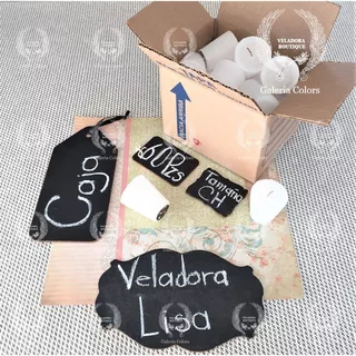 Veladora Votiva - Color Blanco I Caja 60 Pzs