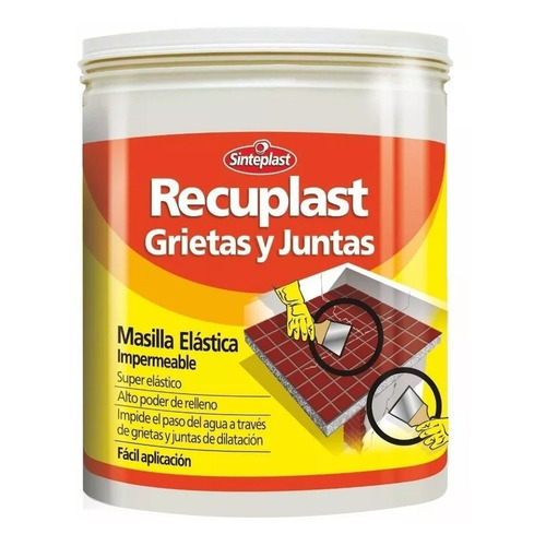 Recuplast Grietas Y Juntas Masilla 1kg Sinteplast