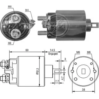 Solenoide O Automatico Chevrolet Corsa Combo 1.7 Zm 410