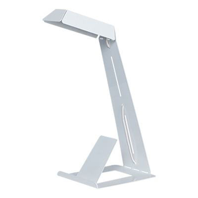 Lampara De Escritorio Porta Celular Derby Blanco Apto Led G9