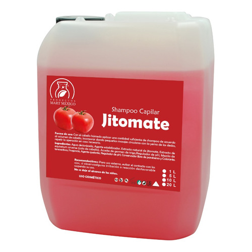  Shampoo Capilar De Jitomate 20 Litros