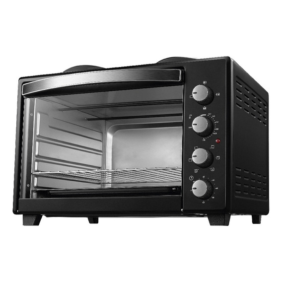 Horno De Mesa Electrico Smart Tek 55litro Anafe Eo-550 Negro