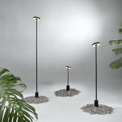 Spot Led Piso Jabalina Vk-invisible 12w Exterior Diseño Vk