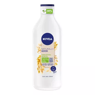 Nivea Naturally Good Locion Corporal Nutritiva 350ml