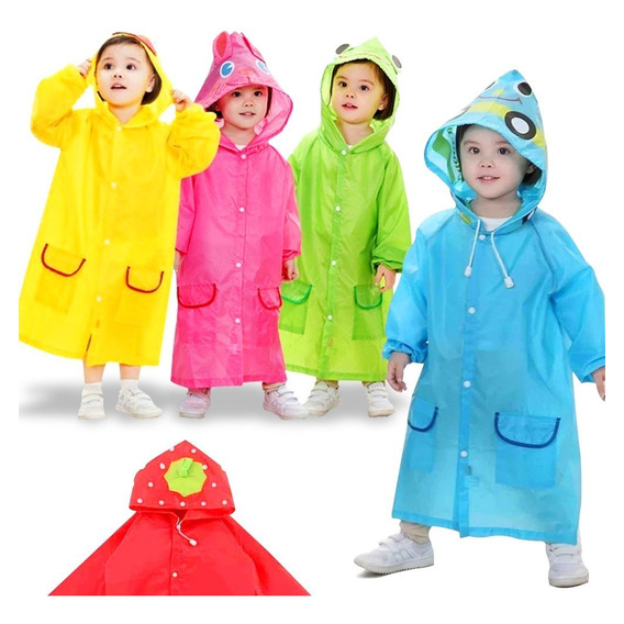 Carpas Impermeables Niños Ropa Lluvia Vestuario Invierno