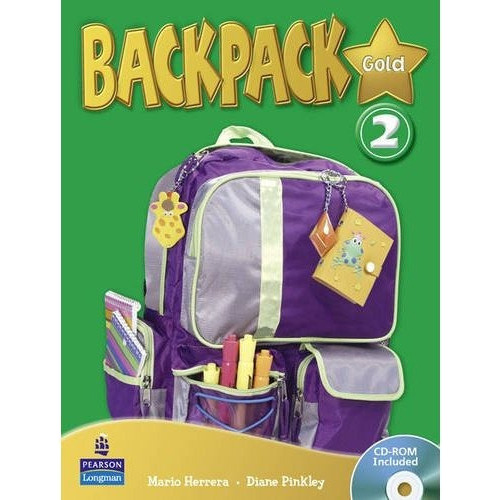Backpack Gold - Students' Book 2 + Cd-rom, De Diane Pinkley. Editorial Pearson, Tapa Tapa Blanda En Inglés