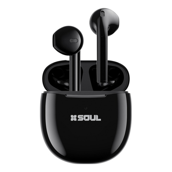Auriculares Inalambricos Tws 600 Bluetooth 5.2 Soul Color Negro