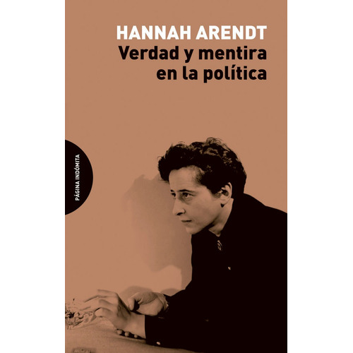 Verdad Y Mentira En La Politica - Arendt,hannah