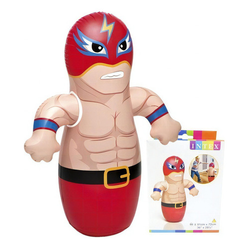 Muñeco Ilable Punching Bag Luchador Para Niño