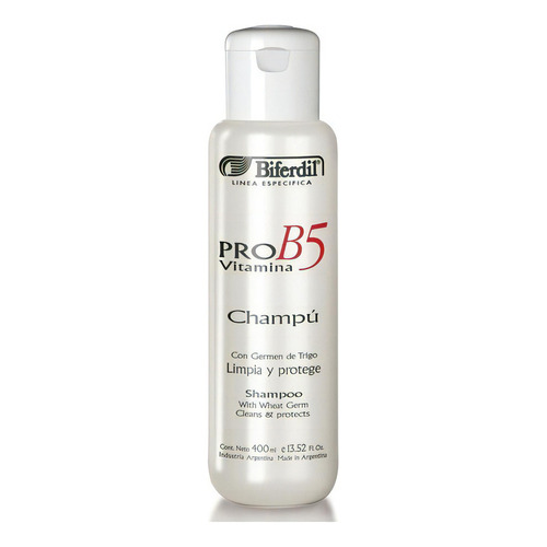 Shampoo Biferdil Provitamina B5 X 400 Ml