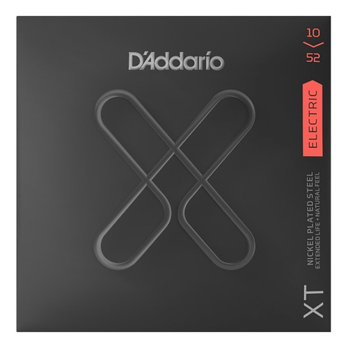 Cuerdas Para Guitarra Eléctrica Xt Nickel Daddarío Xte 1052