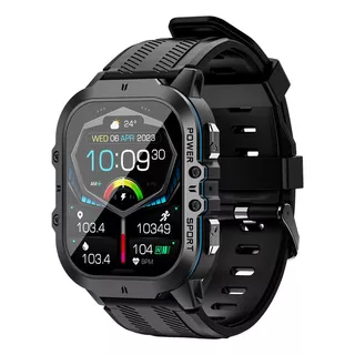 Smartwatch Esportivo C26 Tela 1.96 Amoled Bluetooth Monitor 