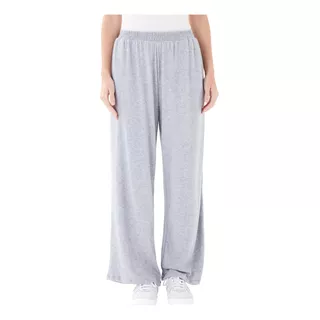 Pantalon Mujer Frisa Super Ancho Elastico Canchero Moda