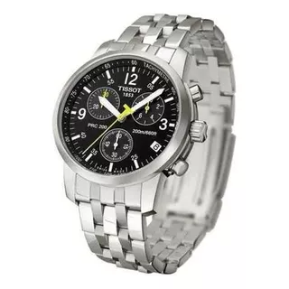 Relógio Tissot Prc 200 T17.1.586.52 Preto Com Prata