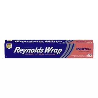 Papel Aluminio Extra Fuerte Reynolds Wrap 61x30 Usa Mejor N1