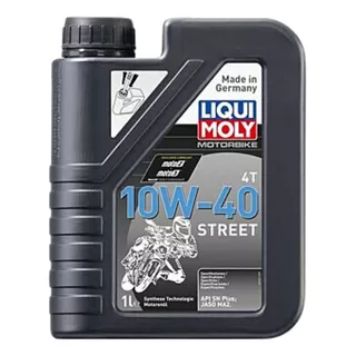 Aceite Sintético 4t 10w-40 Liqui Moly Motorbike Street 1lts
