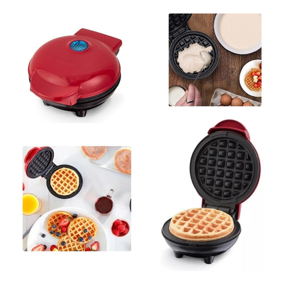 Mini Wafleras Economicas Maquina Waffles Pancakes Waflera