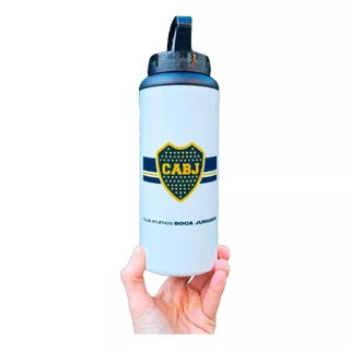 Botella Deportiva Boca Juniors 500cc Térmica Frío Calor